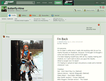 Tablet Screenshot of butterfly-hime.deviantart.com