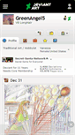 Mobile Screenshot of greenangel5.deviantart.com