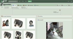 Desktop Screenshot of ginacandiani.deviantart.com