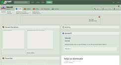 Desktop Screenshot of biovolt.deviantart.com