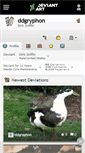 Mobile Screenshot of ddgryphon.deviantart.com