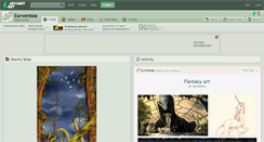 Desktop Screenshot of eurwentala.deviantart.com