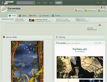 Tablet Screenshot of eurwentala.deviantart.com