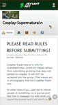 Mobile Screenshot of cosplay-supernatural.deviantart.com