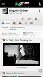 Mobile Screenshot of iniquity-grime.deviantart.com