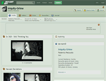 Tablet Screenshot of iniquity-grime.deviantart.com