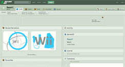 Desktop Screenshot of bassirc.deviantart.com