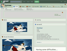 Tablet Screenshot of kbytelaar.deviantart.com