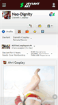 Mobile Screenshot of nao-dignity.deviantart.com