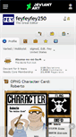 Mobile Screenshot of feyfeyfey250.deviantart.com