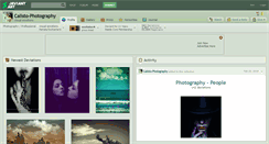 Desktop Screenshot of calisto-photography.deviantart.com