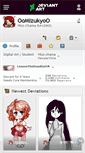 Mobile Screenshot of oomizukyoo.deviantart.com