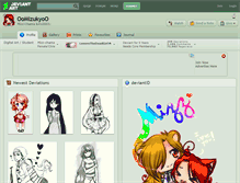 Tablet Screenshot of oomizukyoo.deviantart.com