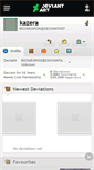 Mobile Screenshot of kazera.deviantart.com