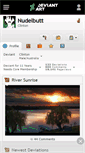 Mobile Screenshot of nudelbutt.deviantart.com