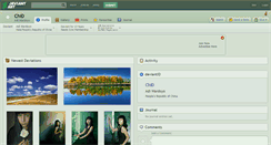 Desktop Screenshot of chid.deviantart.com