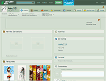 Tablet Screenshot of anko321.deviantart.com