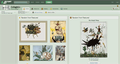 Desktop Screenshot of collagist.deviantart.com