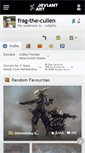 Mobile Screenshot of frag-the-cullen.deviantart.com