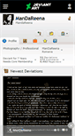 Mobile Screenshot of mandareena.deviantart.com