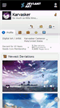Mobile Screenshot of karvasker.deviantart.com