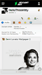 Mobile Screenshot of hellothisiskitty.deviantart.com