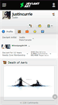 Mobile Screenshot of justincurrie.deviantart.com