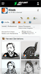 Mobile Screenshot of kloob.deviantart.com
