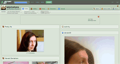 Desktop Screenshot of ladyshoshana.deviantart.com