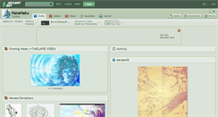 Desktop Screenshot of hanahaku.deviantart.com