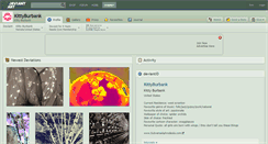Desktop Screenshot of kittyburbank.deviantart.com