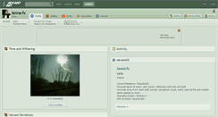 Desktop Screenshot of lenna-fx.deviantart.com
