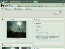 Tablet Screenshot of lenna-fx.deviantart.com