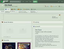Tablet Screenshot of otm-shank.deviantart.com