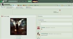 Desktop Screenshot of loreena24.deviantart.com