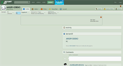 Desktop Screenshot of angry-odeko.deviantart.com