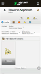 Mobile Screenshot of cloud-vs-sephiroth.deviantart.com