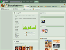 Tablet Screenshot of disneyanimalslove.deviantart.com