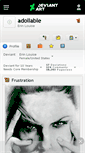 Mobile Screenshot of adollable.deviantart.com