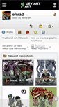 Mobile Screenshot of emrad.deviantart.com