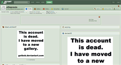 Desktop Screenshot of eldepressio.deviantart.com