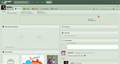 Desktop Screenshot of iedino.deviantart.com