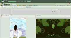 Desktop Screenshot of karaaconoe.deviantart.com