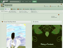 Tablet Screenshot of karaaconoe.deviantart.com