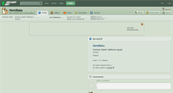 Desktop Screenshot of nemibaka.deviantart.com
