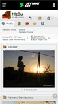 Mobile Screenshot of nizou.deviantart.com