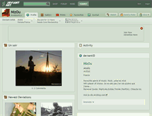 Tablet Screenshot of nizou.deviantart.com