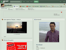 Tablet Screenshot of bywebcan.deviantart.com