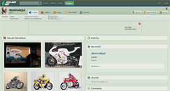 Desktop Screenshot of dessinsdejul.deviantart.com