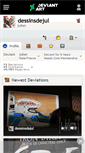 Mobile Screenshot of dessinsdejul.deviantart.com
